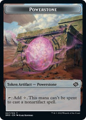 Powerstone // Saheeli, Filigree Master Emblem Double-Sided Token [The Brothers' War Tokens] | Impulse Games and Hobbies