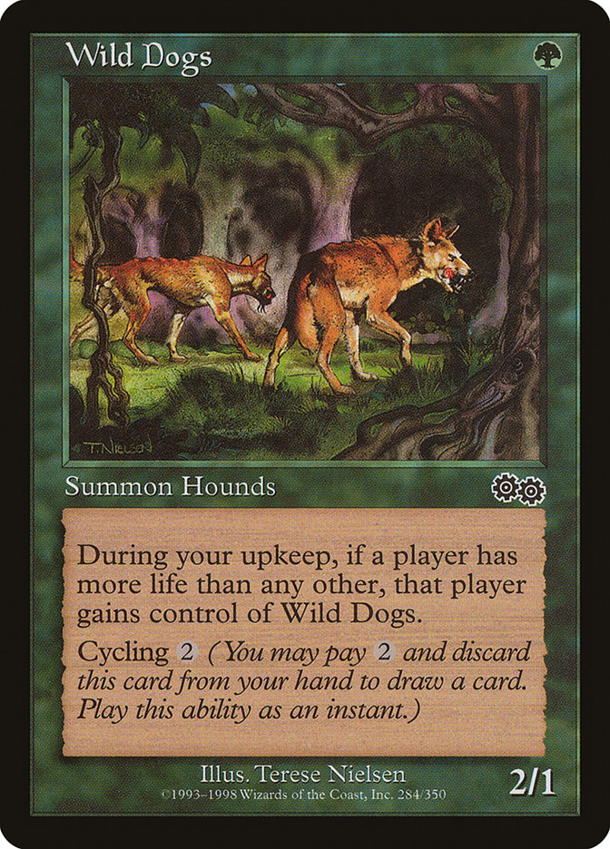 Wild Dogs [Urza's Saga] | Impulse Games and Hobbies