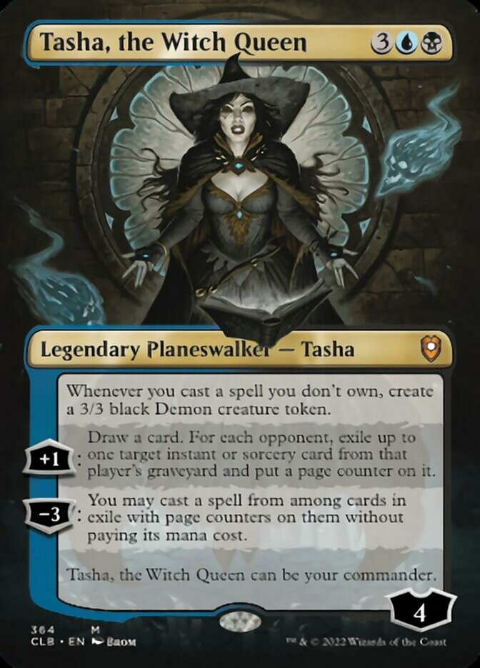 Tasha, the Witch Queen (Borderless) [Commander Legends: Battle for Baldur's Gate] | Impulse Games and Hobbies