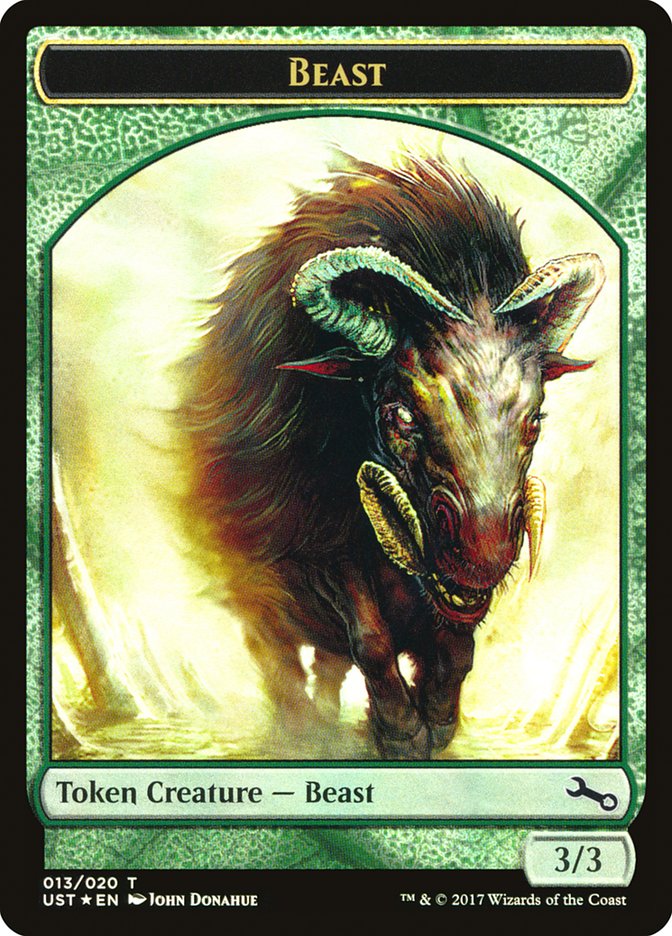 Beast // Beast Double-Sided Token [Unstable Tokens] | Impulse Games and Hobbies