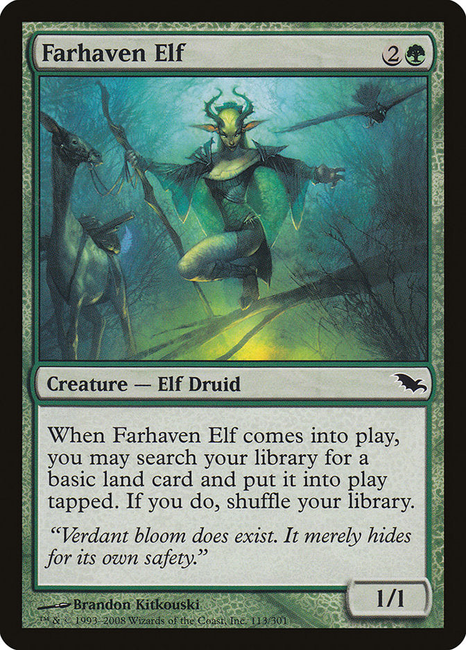 Farhaven Elf [Shadowmoor] | Impulse Games and Hobbies