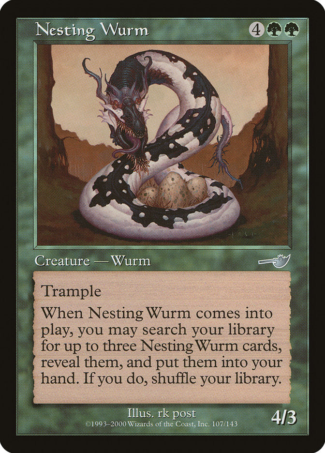 Nesting Wurm [Nemesis] | Impulse Games and Hobbies