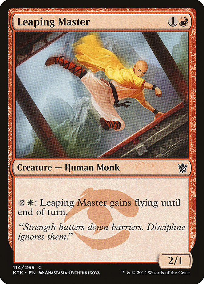 Leaping Master [Khans of Tarkir] | Impulse Games and Hobbies