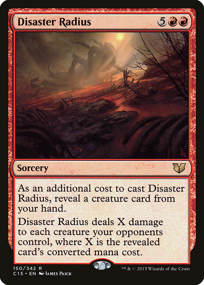 Disaster Radius [Commander 2015] | Impulse Games and Hobbies