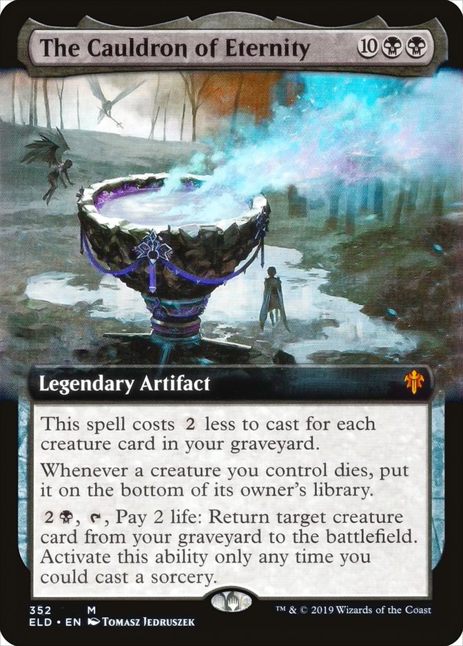 The Cauldron of Eternity (Extended Art) [Throne of Eldraine] | Impulse Games and Hobbies