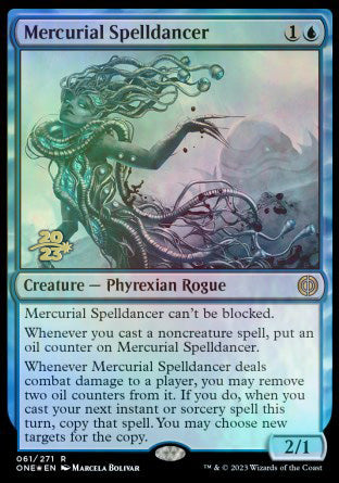 Mercurial Spelldancer [Phyrexia: All Will Be One Prerelease Promos] | Impulse Games and Hobbies