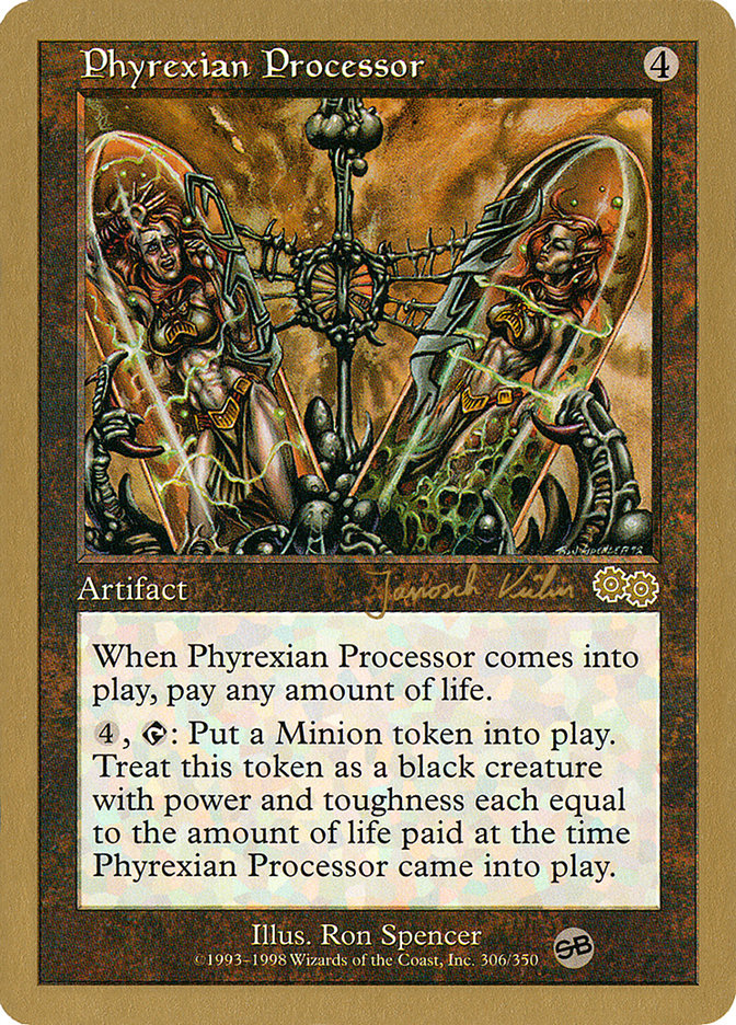 Phyrexian Processor (Janosch Kuhn) (SB) [World Championship Decks 2000] | Impulse Games and Hobbies