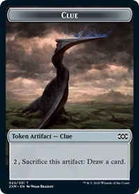 Clue // Servo Double-sided Token [Double Masters Tokens] | Impulse Games and Hobbies