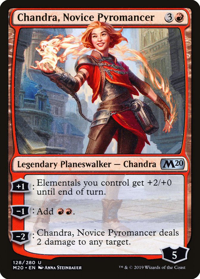 Chandra, Novice Pyromancer [Core Set 2020] | Impulse Games and Hobbies