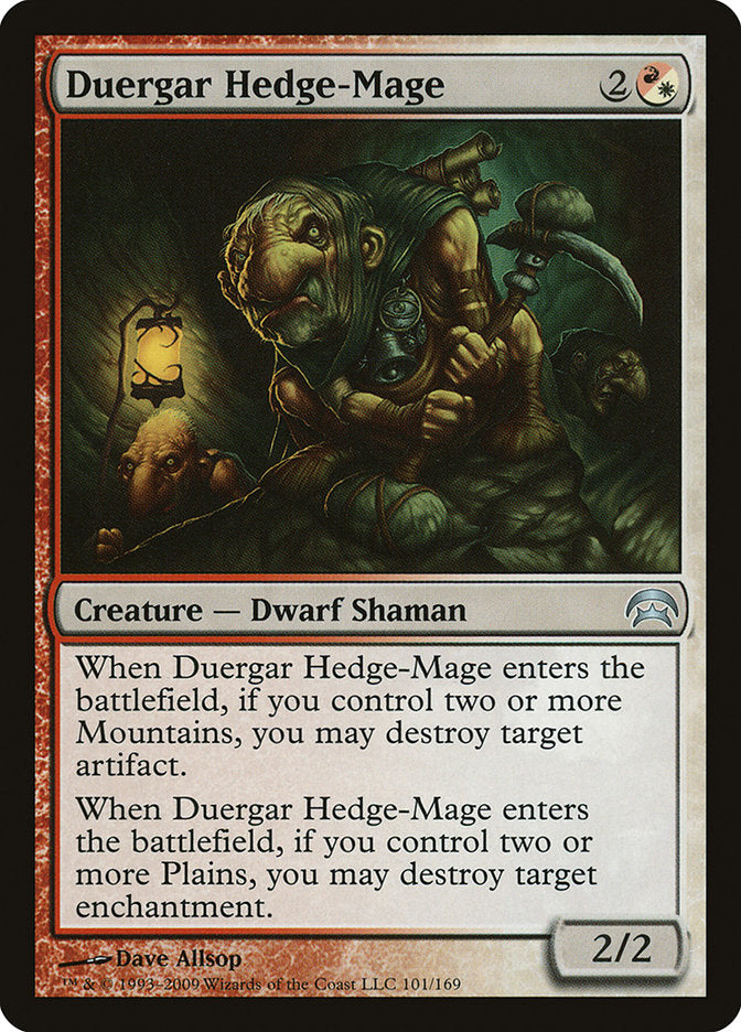 Duergar Hedge-Mage [Planechase] | Impulse Games and Hobbies