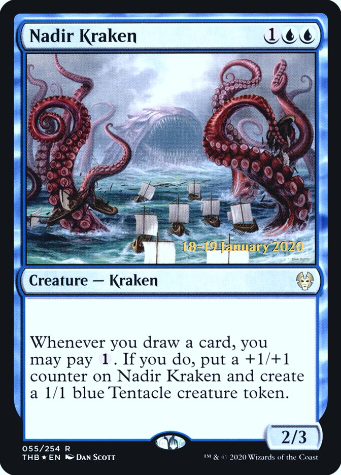 Nadir Kraken [Theros Beyond Death Prerelease Promos] | Impulse Games and Hobbies