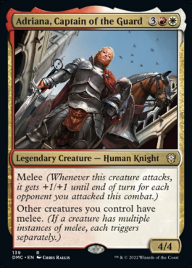 Adriana, Captain of the Guard [Dominaria United Commander] | Impulse Games and Hobbies