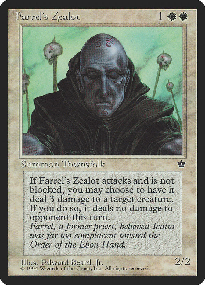 Farrel's Zealot (Edward P. Beard, Jr.) [Fallen Empires] | Impulse Games and Hobbies