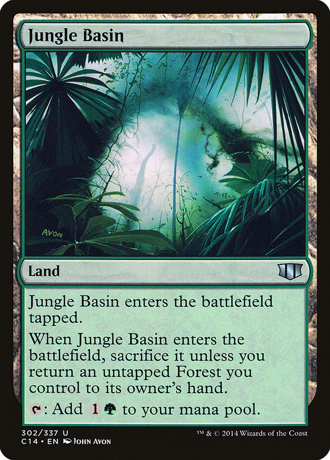 Jungle Basin [Commander 2014] | Impulse Games and Hobbies