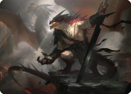 Rivaz of the Claw Art Card [Dominaria United Art Series] | Impulse Games and Hobbies