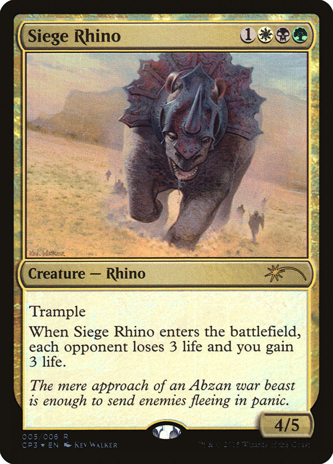 Siege Rhino [Magic Origins Clash Pack] | Impulse Games and Hobbies