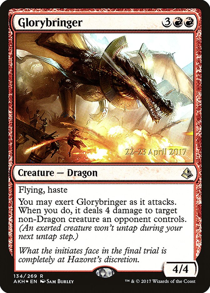 Glorybringer [Amonkhet Prerelease Promos] | Impulse Games and Hobbies