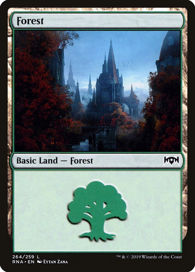 Forest (264) [Ravnica Allegiance] | Impulse Games and Hobbies
