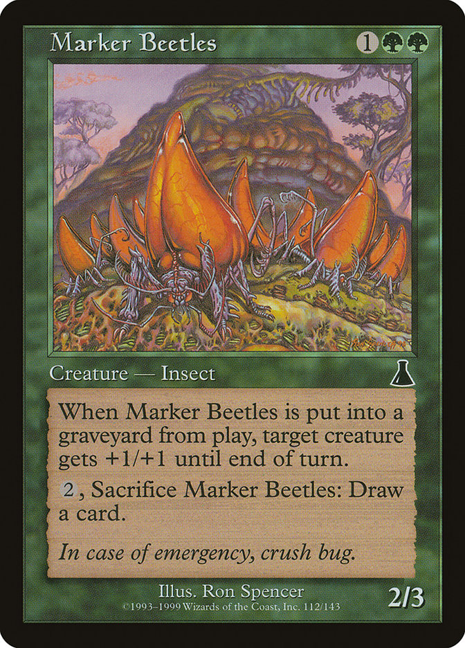 Marker Beetles [Urza's Destiny] | Impulse Games and Hobbies