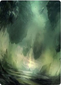 Swamp 1 Art Card [Zendikar Rising Art Series] | Impulse Games and Hobbies