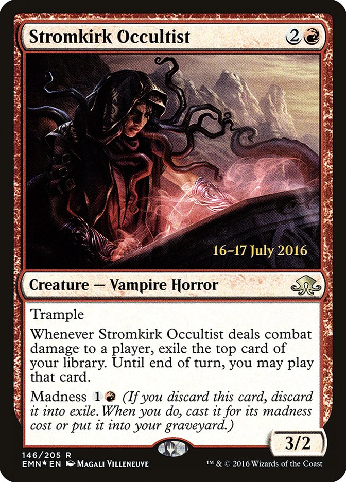 Stromkirk Occultist [Eldritch Moon Prerelease Promos] | Impulse Games and Hobbies