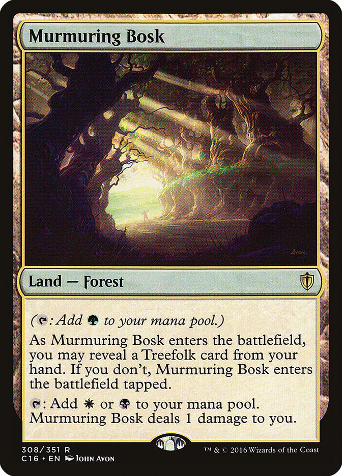 Murmuring Bosk [Commander 2016] | Impulse Games and Hobbies