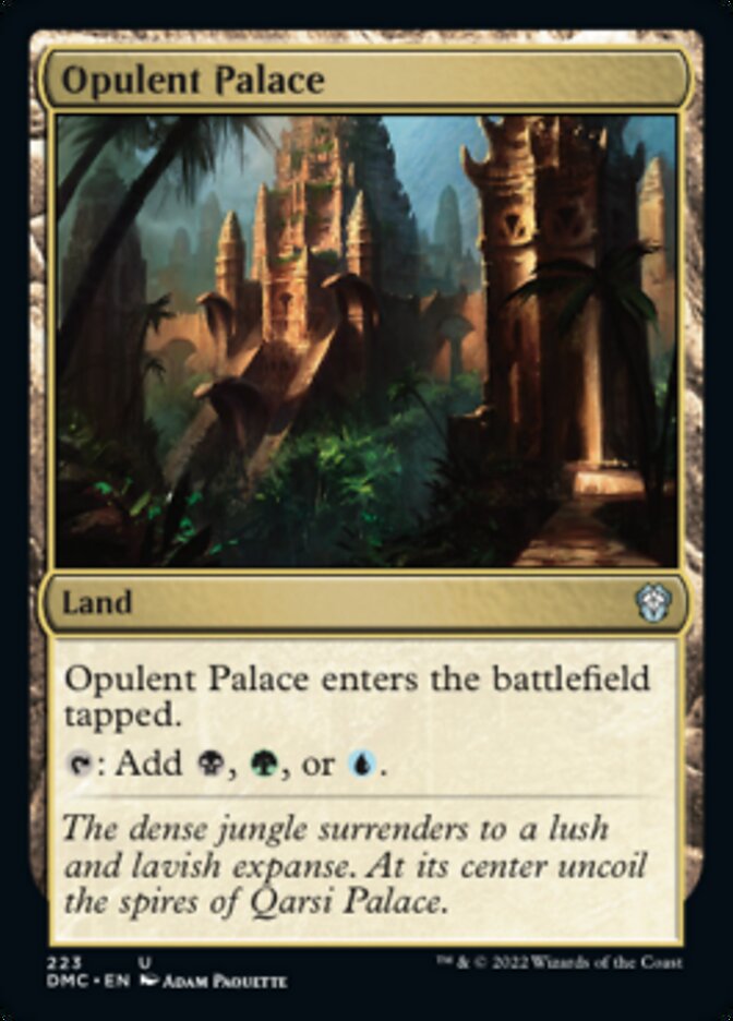 Opulent Palace [Dominaria United Commander] | Impulse Games and Hobbies