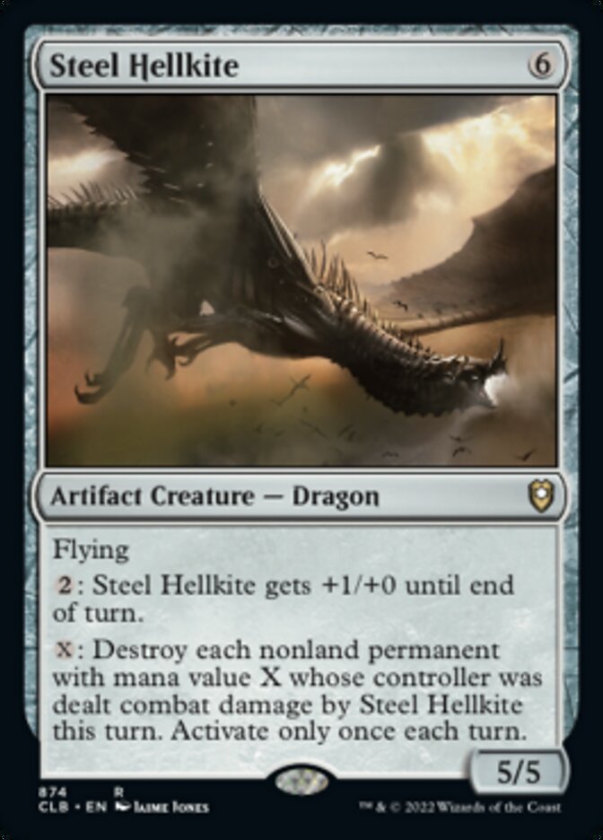 Steel Hellkite [Commander Legends: Battle for Baldur's Gate] | Impulse Games and Hobbies