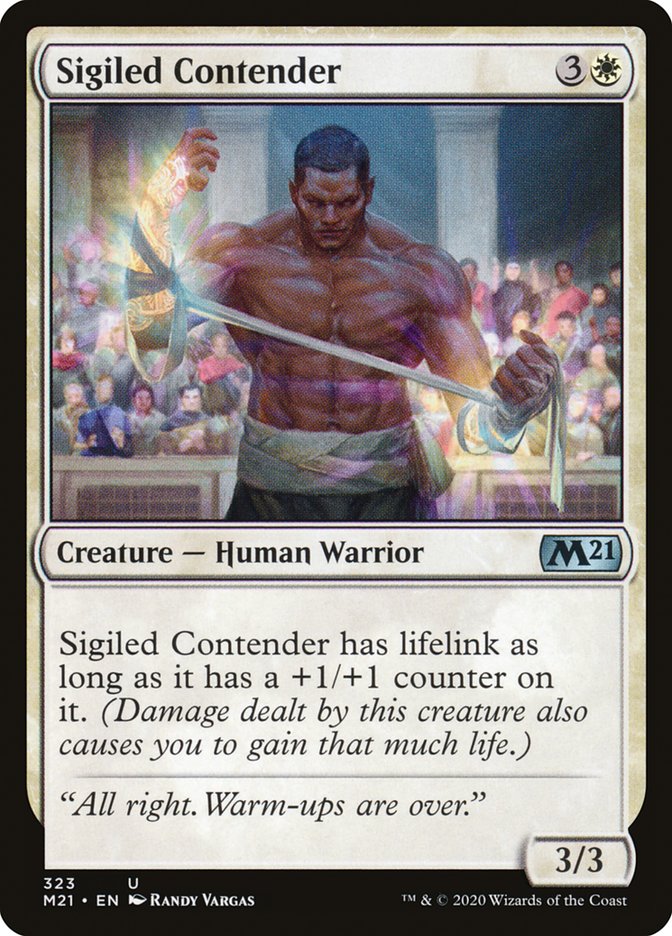 Sigiled Contender [Core Set 2021] | Impulse Games and Hobbies