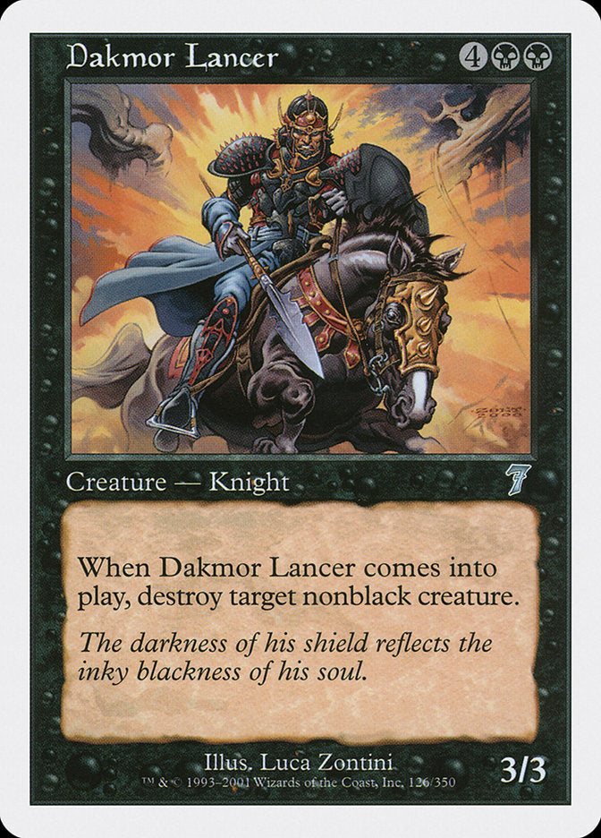 Dakmor Lancer [Seventh Edition] | Impulse Games and Hobbies