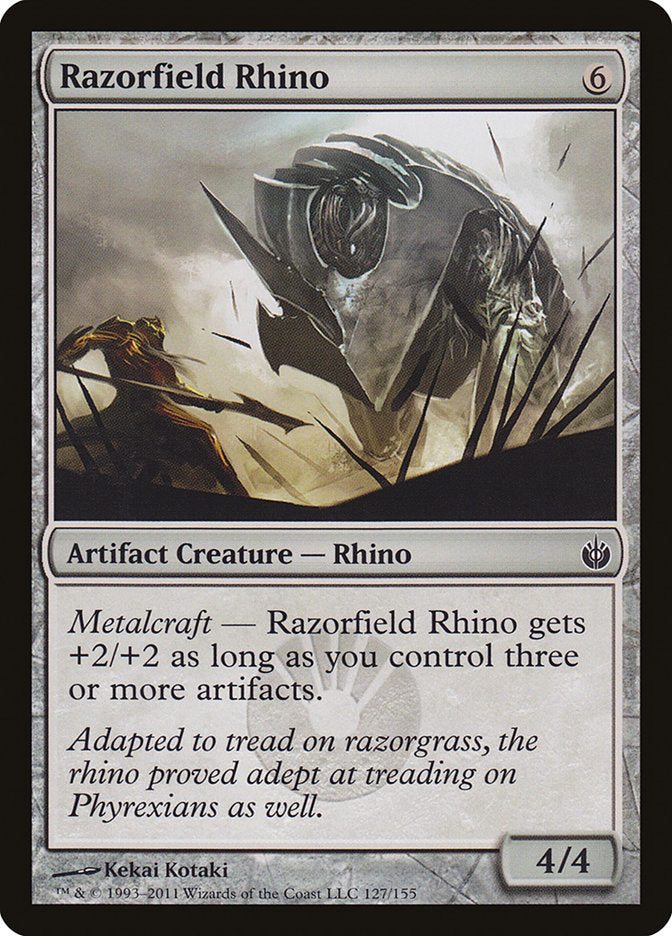 Razorfield Rhino [Mirrodin Besieged] | Impulse Games and Hobbies