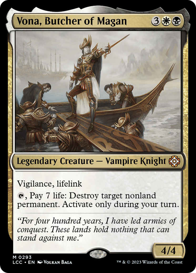 Vona, Butcher of Magan [The Lost Caverns of Ixalan Commander] | Impulse Games and Hobbies