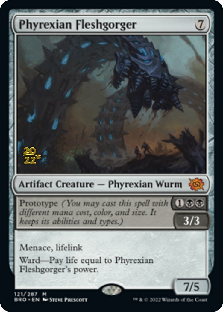 Phyrexian Fleshgorger [The Brothers' War: Prerelease Promos] | Impulse Games and Hobbies