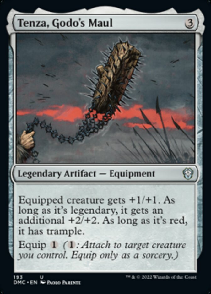 Tenza, Godo's Maul [Dominaria United Commander] | Impulse Games and Hobbies