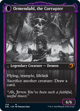 Jerren, Corrupted Bishop // Ormendahl, the Corrupted [Innistrad: Double Feature] | Impulse Games and Hobbies