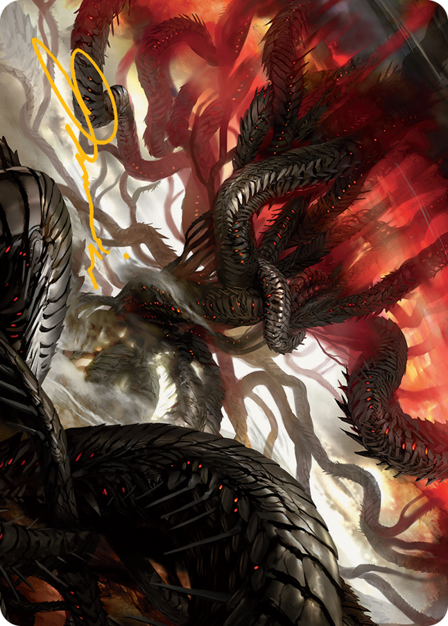 Realmbreaker, the Invasion Tree Art Card (Gold-Stamped Signature) [March of the Machine Art Series] | Impulse Games and Hobbies