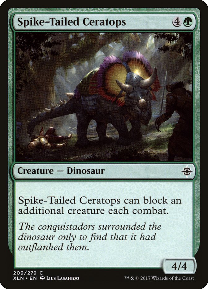 Spike-Tailed Ceratops [Ixalan] | Impulse Games and Hobbies