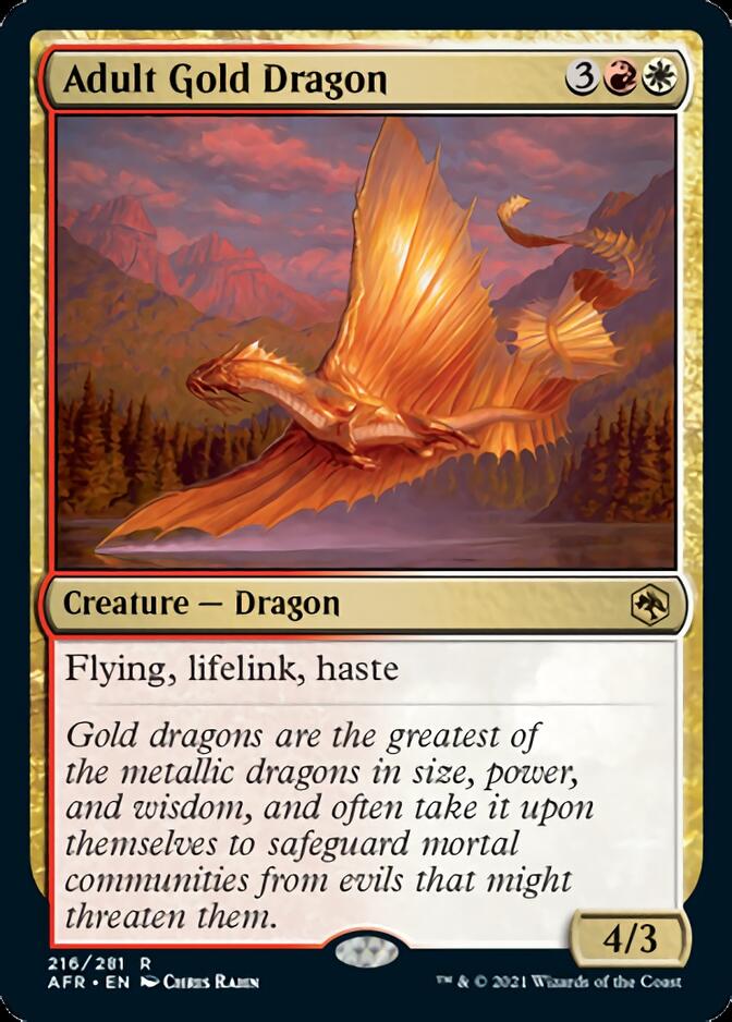 Adult Gold Dragon [Dungeons & Dragons: Adventures in the Forgotten Realms] | Impulse Games and Hobbies