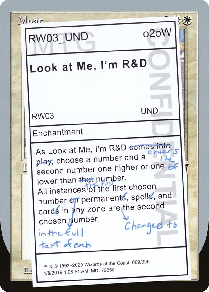 Look at Me, I'm R&D [Unsanctioned] | Impulse Games and Hobbies