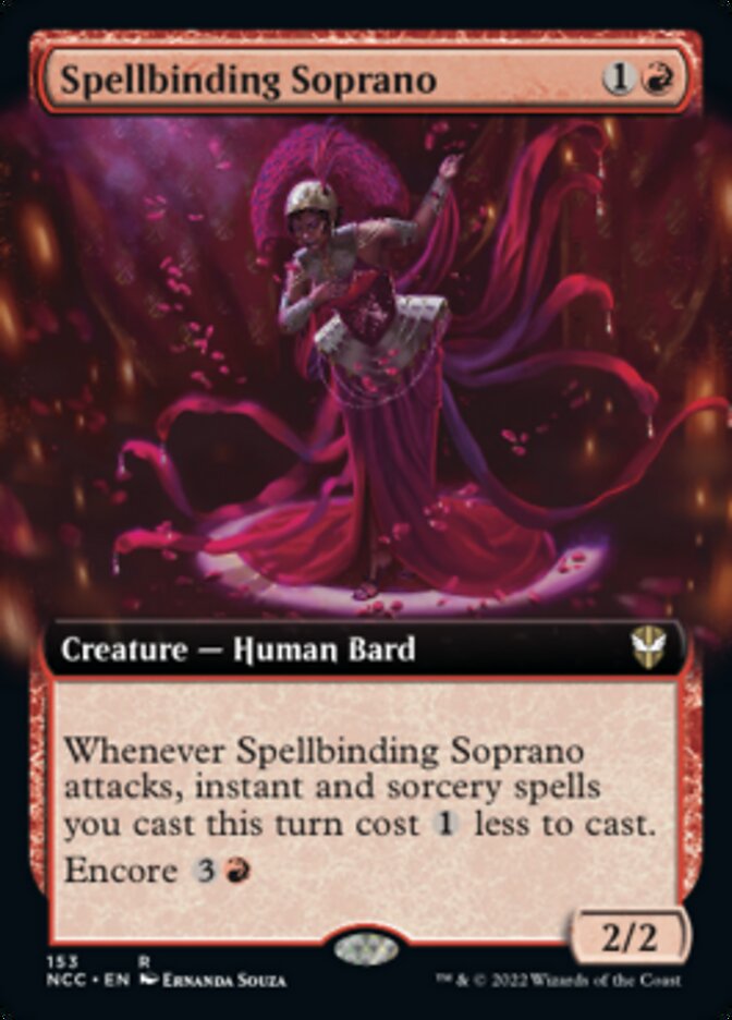 Spellbinding Soprano (Extended Art) [Streets of New Capenna Commander] | Impulse Games and Hobbies