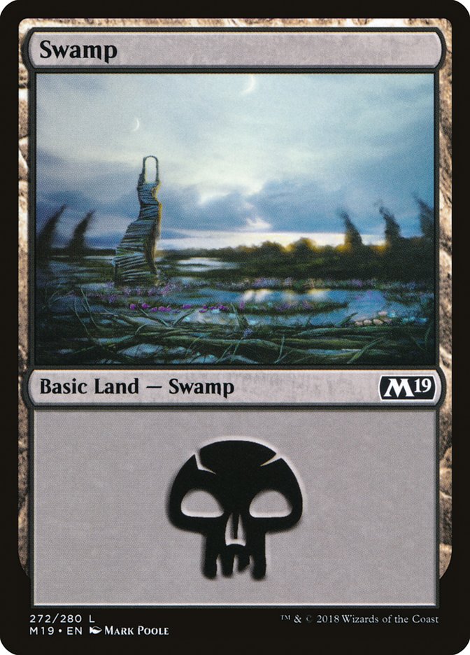 Swamp (272) [Core Set 2019] | Impulse Games and Hobbies