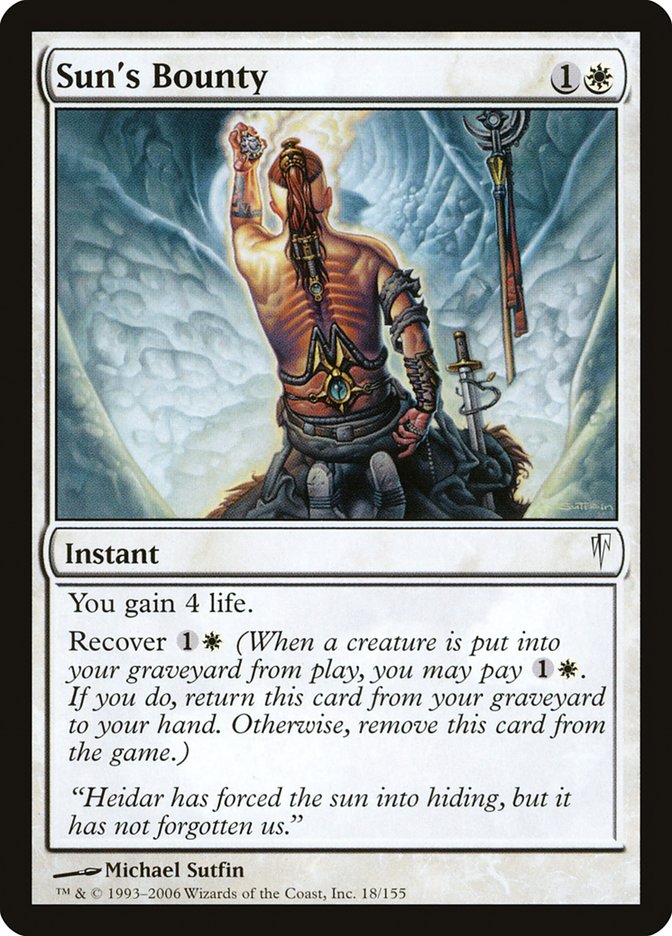 Sun's Bounty [Coldsnap] | Impulse Games and Hobbies