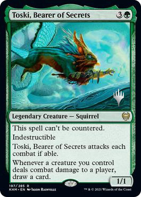 Toski, Bearer of Secrets (Promo Pack) [Kaldheim Promos] | Impulse Games and Hobbies