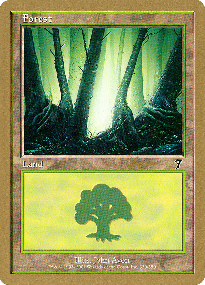 Forest (shh330) (Sim Han How) [World Championship Decks 2002] | Impulse Games and Hobbies