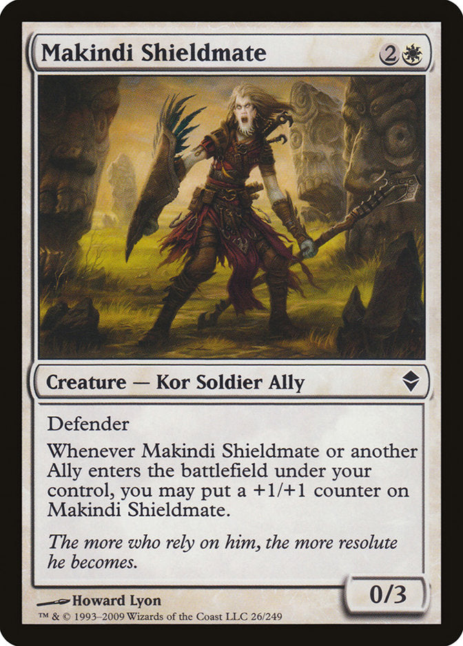 Makindi Shieldmate [Zendikar] | Impulse Games and Hobbies