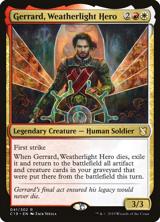 Gerrard, Weatherlight Hero [Commander 2019] | Impulse Games and Hobbies