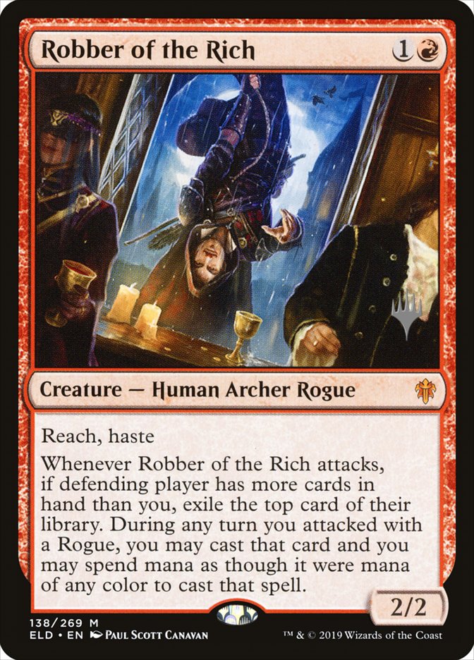 Robber of the Rich (Promo Pack) [Throne of Eldraine Promos] | Impulse Games and Hobbies