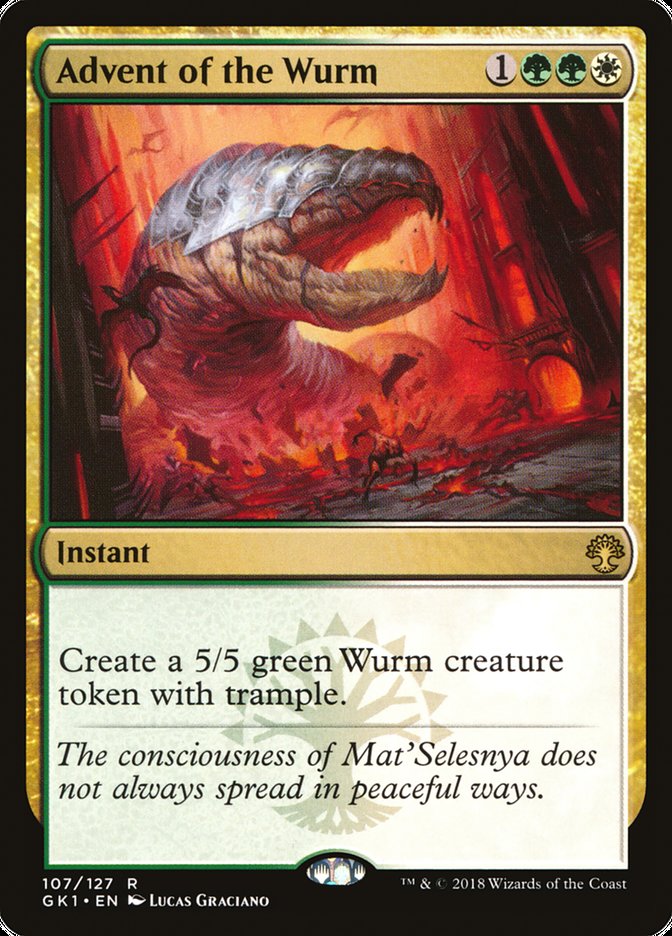 Advent of the Wurm [Guilds of Ravnica Guild Kit] | Impulse Games and Hobbies
