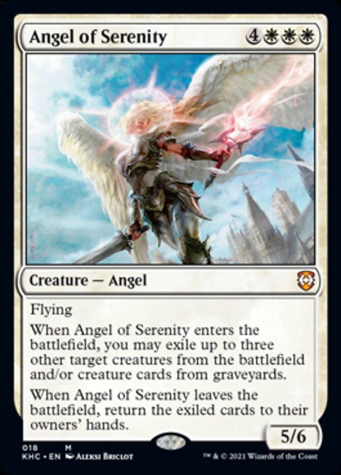 Angel of Serenity [Kaldheim Commander] | Impulse Games and Hobbies