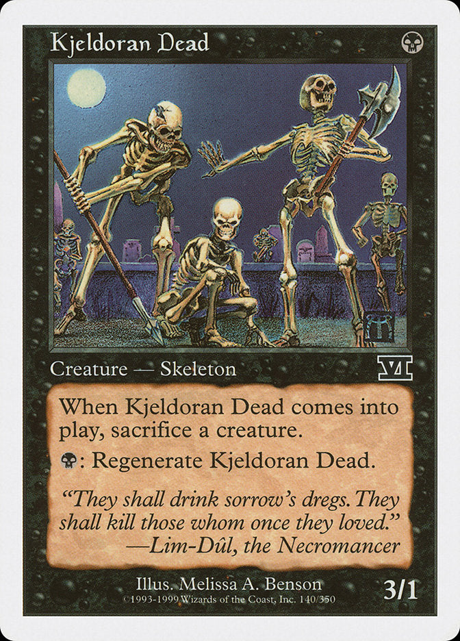 Kjeldoran Dead [Classic Sixth Edition] | Impulse Games and Hobbies